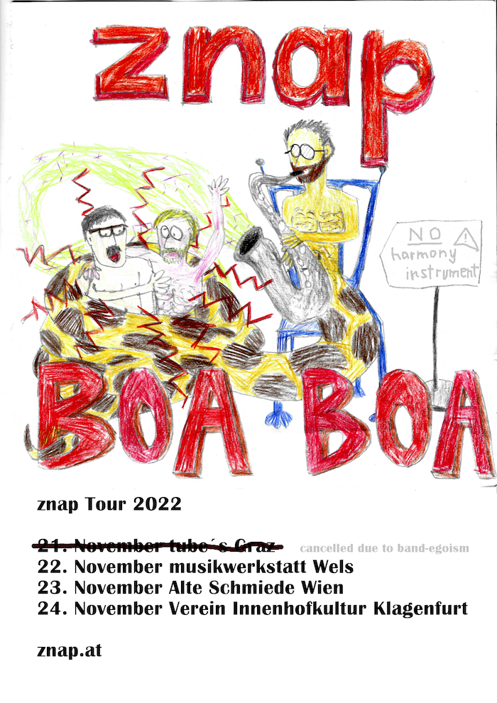 znap Tour Poster